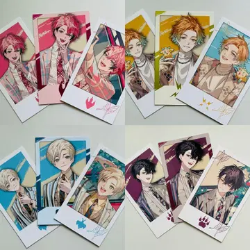 니지산지 Oriens 2주년 폴라로이드풍 카드 전 12종 컴플리트