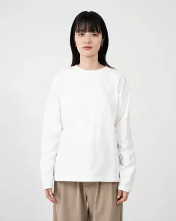 박스 롱 슬리브 T B5160