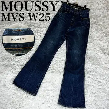 컨디션 최상 마우지 플레어 데님 부츠컷 W25 MVS 스트레치