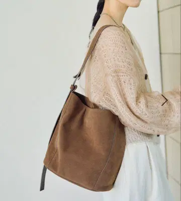 LEPSIM 원핸들 버킷백