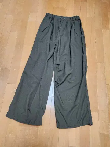 SHIPS 와이드 팬츠 밑단 조정 가능