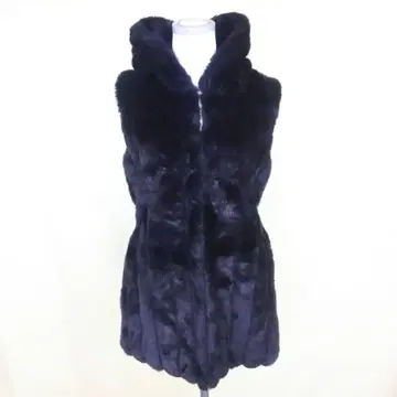 Binglianfushi 롱 기장 퍼 베스트