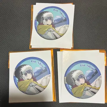 유루캠 10주년 기념전 캔뱃지 시마린