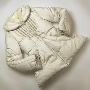 핑크하우스 생성 피코프릴 퍼 사용 다운 자켓