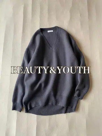 유나이티드 애로우즈 뷰티&유스 빅 실루엣 울 니트