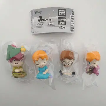 가챠 어깨 쿵 Fig. 피터 팬 전 4종 컴프 세트