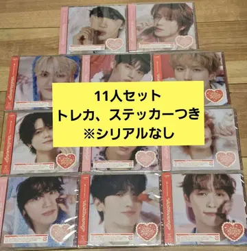 INI 8th THE WINTER MAGIC 솔로 자켓 CD 컴프