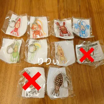 코비토즈칸 EXPO 에키스포 아크릴 키링 가챠 8종