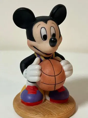 미키마우스 농구 피규어 빈티지 도자기