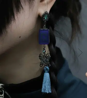 마작패 2way 귀걸이 엑시즈팜