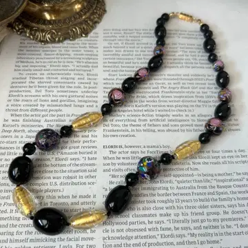 이탈리아제 베네치아 유리 목걸이 809