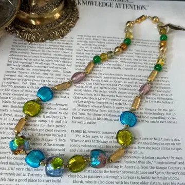 이탈리아제 베네치아 유리 목걸이 812