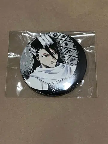 BLEACH 점프전 WJ 50주년전 쿠치키 뱌쿠야 컬렉션 캔뱃지