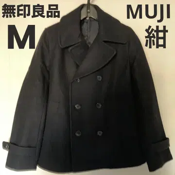 무인양품 피 코트 [ M 사이즈 ] 네이비