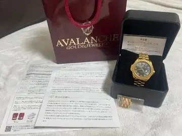 AVALANCHE 골드 손목시계
