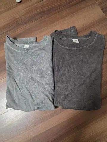 ovy 피그먼트 T셔츠 블랙 & 그레이