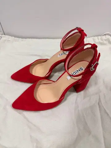 snidel 빨간색 펌프스