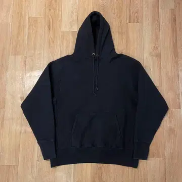 USA CAMBER 캠버 리버스 위브 타입 후드티 블랙 XL