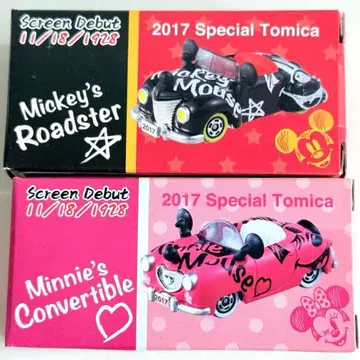 토미카 2017 로드스터 미키&미니 2개 세트
