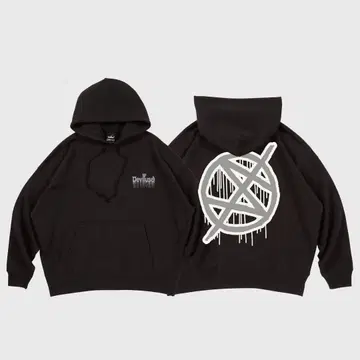 Deviluse SHADOWS 콜라보 한정판 후드티 XL 사이즈