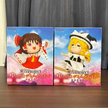 동방 Project 레이무 마리사 유유코풍 SD 피규어 세트