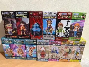 원피스 월드 컬렉터블 피규어 13개 와노쿠니 red z