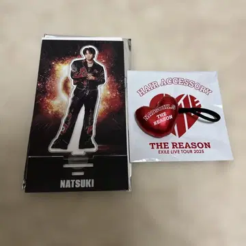 사와모토 나츠키 아크릴 스탠드 머리끈 세트