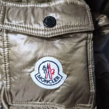 MONCLER 여성용 후디 다운 코트 베이지 브라운 계열