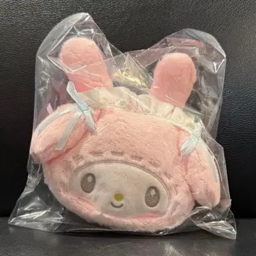 마이멜로디 산리오 메조피아노 베리에짱 콜라보 페이스 모양 파우치