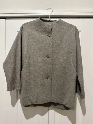 evam eva 노카라 자켓 모카