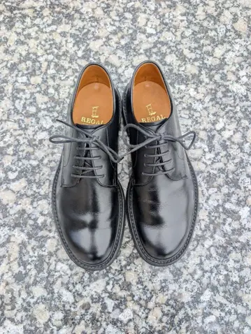 REGAL JN01 플레인토 블랙 24.5EEE