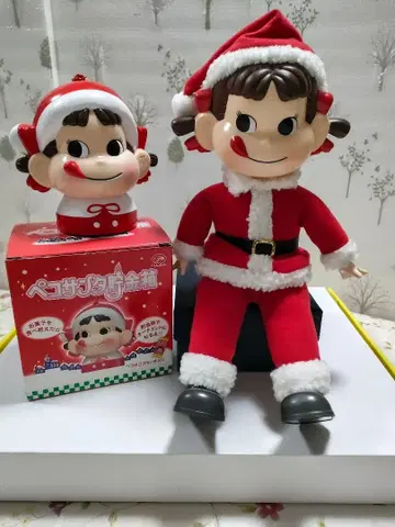 5630#1124 후지야/페코짱의 산타 인형과 페코 산타 저금통 1116