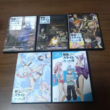 전생했더니 슬라임이었던 건에 대하여 외전 DVD 5장 세트