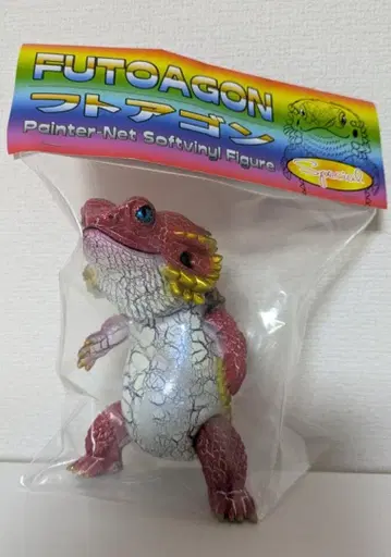 FUTOAGON 페인터넷 후토아고히게도마뱀 레드크랙