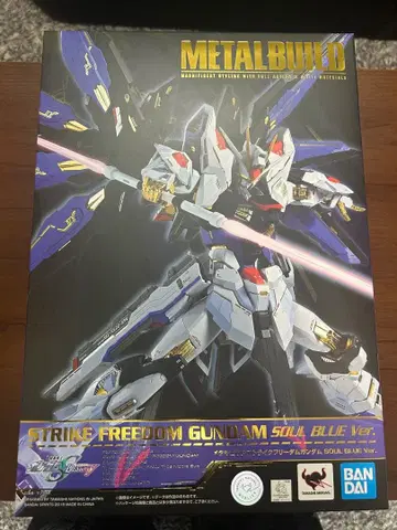 [ 미개봉 ] 메탈빌드 스트라이크 프리덤 건담 SOUL BLUE