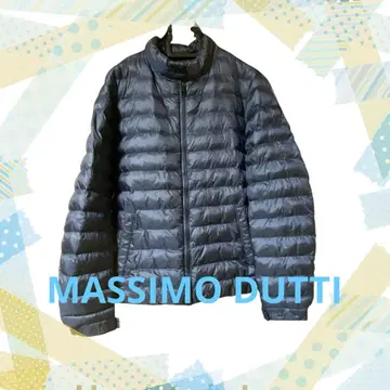 [ MASSIMO DUTTI ] 네이비 패딩 자켓 프론트 지퍼