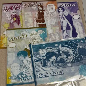 모야시몬 복각판 Web 복권 미니 클리어 파일 컴플리트 세트