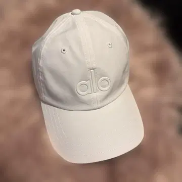alo 화이트 캡 택 포함 새상품