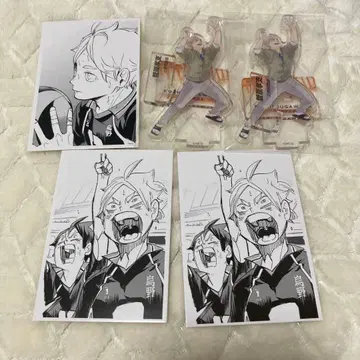 하이큐!! 크로니클 추억 스냅 포토 카드 아크릴 스탠드 스가와라 코시