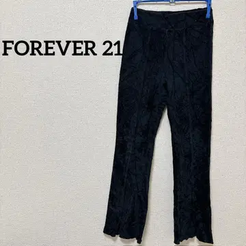 새상품급 FOREVER 21 블랙 와이드 팬츠
