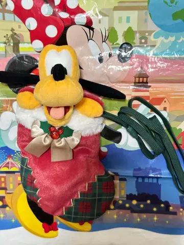 디즈니 크리스마스 플루토 숄더백 미니백