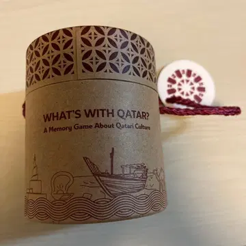 오사카 엑스포 카타르 파빌리온 회장 한정판 보드게임 신경쇠약