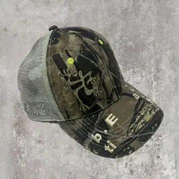 b.Eautiful 메쉬 캡 카모플라쥬 카모플라주 y2k 헤이세이