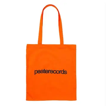 peaterecords tote bag(orange)