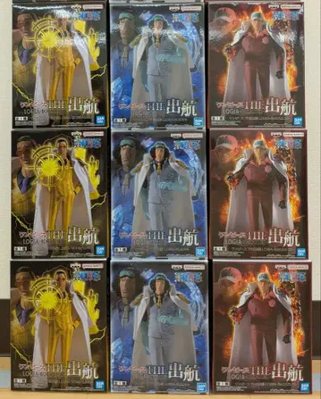 원피스 The 출항 피규어 삼대장 3종 9체 세트