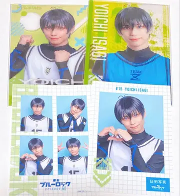 블루아카 에피 이사기 요이치 클리어 카드 증명사진풍 씰