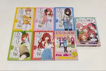 5등분의 신부 캐릭터북 엽서북 애니메이션 1기 공식 설정 자료집