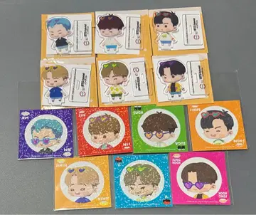 스시로 인더섬 콜라보 아크릴 스탠드 & 스티커 세트