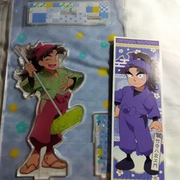 닌타마 란타로 타케야 하치자에몬 모두 함께 장사 아크릴 스탠드 스티커