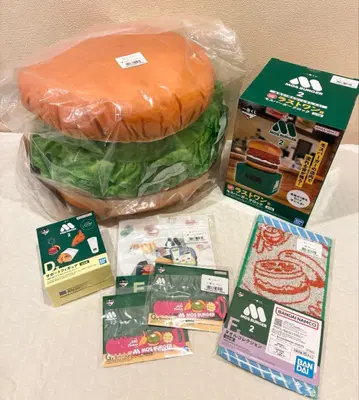 모스버거 제일복권 A상 라스트원상 D상 세트